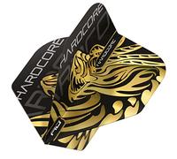 RED DRAGON Jonny Clayton Furet Hardcore Gold Dragon - 3 lots par paquet (9 ailettes au total)
