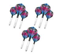 RED DRAGON Peter Wright Flight & Stem Combo Pack 1 (3 Ensembles par Paquet)