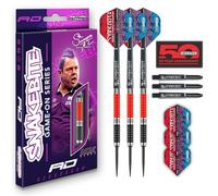 RED DRAGON | Peter Wright | Game on | 20g Set de Fléchettes Pointe Acier
