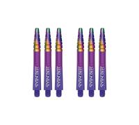 RED DRAGON Peter Wright Snakebite Nitrotech Lot de 2 jeux de fléchettes ioniques Violet Taille M