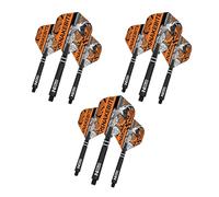 RED DRAGON Peter Wright Snakebite Pack Combo Vol et Tige Orange Hardcore