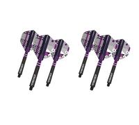 RED DRAGON Peter Wright Snakebite Purple Hardcore Ensemble de Potence Flight et Nitrotech