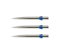 RED DRAGON Spécialiste Points Fléchettes Points Trident Silver Effect Standard 32mm avec Tridents Bleu - 1 Set par Paquet