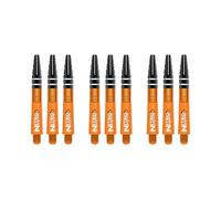 RED DRAGON Tiges Courtes Nitrotech - Orange - 3 Ensembles par Paquet (9 tiges au Total)
