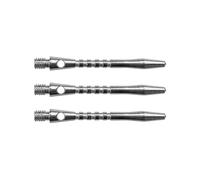 RED DRAGON Tiges de fléchettes en Aluminium Moyen uni (tiges) - 3 Ensembles par Paquet (9 tiges au Total)