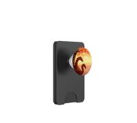Red Dragons Cell Phone Grip Holder Popper Fall Book Dragon PopSockets PopWallet pour MagSafe
