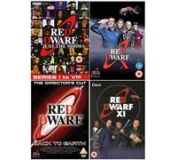 Red Dwarf Complete Series 1-11 DVD Collection : Red Dwarf - Series 1-8 + Red Dwarf - Back To Earth - Director's Cut + Red Dwarf X + Red Dwarf - Series XI + Bonus Features + Cast Commentary + Director Commentary + deleted scenes + Behind the scenes