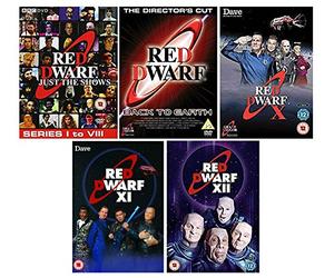 Red Dwarf Complete Series 1-12 DVD Collection : Red Dwarf - Series 1-8 + Red Dwarf - Back To Earth - Director's Cut + Red Dwarf X + Red Dwarf - Series XI + Red Dwarf - Series XII + Bonus extras