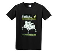 Red Dwarf Starbug Service and Repair Manual Men Adult Short Sleeve Black M