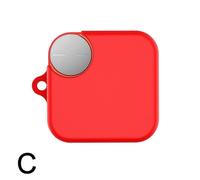 (Red)earphone protective case for The CMF BudsPro 2 Silicone case Fall prevention