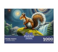 Red écureuil 1000 Pièces Adultes De Puzzle Adultes De Puzzle Animal Décoration D Intérieur Enfants Cadeaux Jouets De Jeu Stimulants 38x26cm/1000pcs