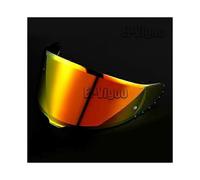 (Red)Fog-resistant lens for SHOEI X-Fifteen helmet with sun protection