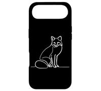 Red Fox Canine Line Art Mammifère Art Zoologiste Coque pour iPhone Air