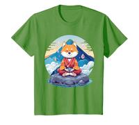 Red Fox Méditation Bouddhiste Hindou Zen Bouddha Spiritualité T-Shirt