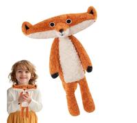Red Fox Plush Toy - Soft Animal Pillow, Ultra Foxes Stuffy plushes Animals, Companion Bedding Cushion, Cute Realistic Design Kids Decor | Ideal for Girls Bedroom Bed Sofa Playroom Comfort Hugging