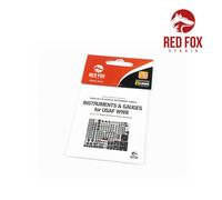 Red Fox Studio RFSQS-32187 - 1/32 Instruments & Jauges Jeu pour USAF WWII (