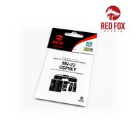 Red Fox Studio RFSQS-48027 - 1/48 MV-22 OSPREY (Pour Hobby Boss Kit) - Neuf