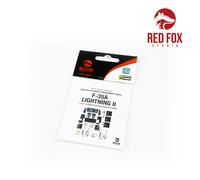 Red Fox Studio RFSQS-48140 - 1/48 F-35A LIGHTNING II (Pour Kit Tamiya) - Neuf