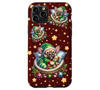 Red Frenchie Accessories for Women Men Who Love Christmas Coque pour iPhone 11 Pro