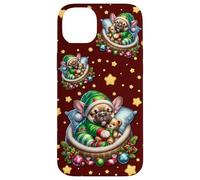 Red Frenchie Accessories for Women Men Who Love Christmas Coque pour iPhone 14 Plus