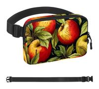Red Fruits-874 Sac banane à bandoulière pour homme et femme, sac de ceinture pour voyage, marche, course, randonnée, cyclisme, multicolore, 4 x 23 x 15 cm, multicolore, 1.5x9.0x5.9in/4x23x15cm