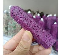 Red Gem Small Crystal Column Ore Home Office Decoration Crafts Gifts Ornaments (Size : 3pcs)