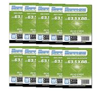 Red Glove - 10 Pack 100 Sapphire Sleeves Green 63,5 x 88 SPGREEN10P