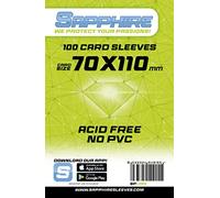 Red Glove - 100 Sapphire Sleeves Lime 70 x 110 SPLIME