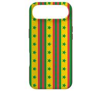 Red Green Yellow Star Stripe Senegal Color Flag Pattern Coque pour iPhone Air