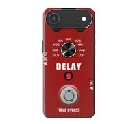 Red Guitar Analog Delay Graphic Etui Coque Housse pour iPhone Air