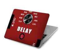 Red Guitar Analog Delay Graphic Etui Coque Housse pour MacBook Air 13 (2022,2025) - A2681, A3113, A3240