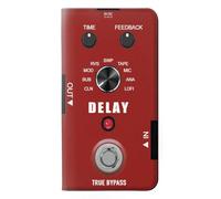 Red Guitar Analog Delay Graphic Etui Flip Housse Cuir pour Google Pixel 10, 10 Pro