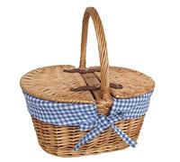 Panier pique-nique GENERIQUE Doublé ovale enfant Lidded osier panier pique-nique