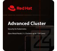 Red Hat Advanced Cluster Security for Kubernetes (Bare Metal Node) (1-2 Sockets up to 128 Cores) Premium