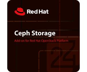 Red Hat Ceph Storage Add-on for Red Hat OpenStack Platform Up to 2PB on a maximum of 100 Physical Nodes Premium