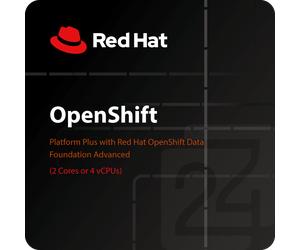 Red Hat OpenShift Platform Plus with Red Hat OpenShift Data Foundation Advanced (2 Cores or 4 vCPUs) Premium
