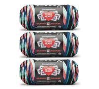 Red Heart All in One Granny Square Pop Culture Lot de 3 pelotes de laine 250 g