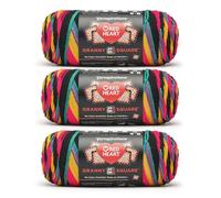 Red Heart All in One Granny Square Rad Party Lot de 3 pelotes de laine 250 g