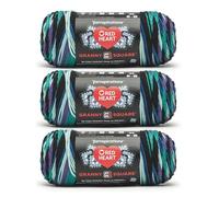 Red Heart All in One Granny Square Totally Teal Lot de 3 pelotes de laine 250 g