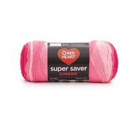 RED HEART E305.3966 Super Saver Ombre Pelote de laine Crème de menthe
