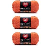 Red Heart Lot de 3 fils, acrylique, carotte