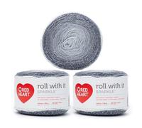 Red Heart Lot de 3 pelotes de laine, acrylique, diamants