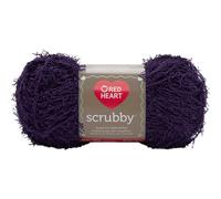RED HEART Scrubby Fil Raisin