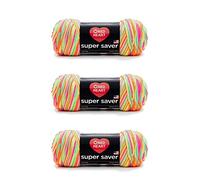 Red Heart Super Saver Lot de 3 pelotes de laine, multicolore (Day Glow)