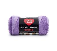 Red Heart Super Saver Ombre Yarn-Violet