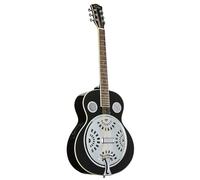Red Hill Resonator Guitar Black - Dobro