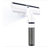 Red Horn Window Squeegee with Spray, 4-in-1 Window Cleaner Tool Kit with Cleaner Sprayer and Wipes, Shower Door Squeegee for Glass Door, Window, Mirror.White Color