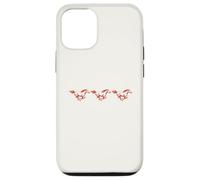Red Horses Galop Running Year of The Horse Coque pour iPhone 12/12 Pro