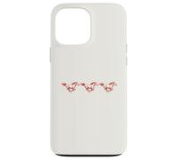Red Horses Galop Running Year of The Horse Coque pour iPhone 13 Pro Max
