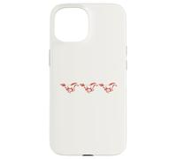 Red Horses Galop Running Year of The Horse Coque pour iPhone 15